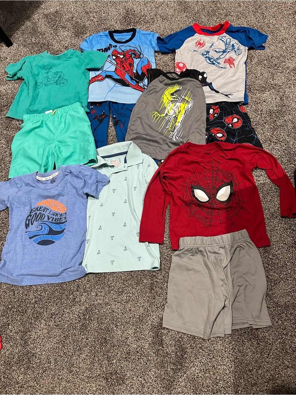 Boys Spider-Man Red Long Sleeve Top